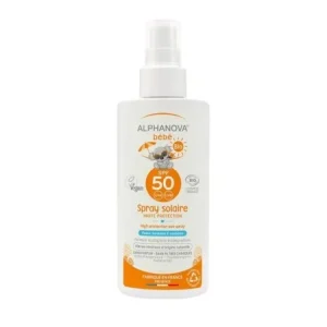 ALPHANOVA SPRAY SOLAIRE BEBE SPF50 BIO 125g