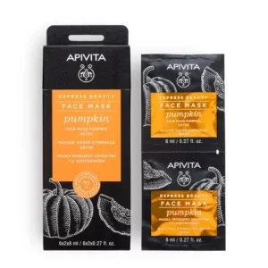 APIVITA EXPRESS BEAUTY FACE MASK PUMPKIN DETOX 2X8MLX6