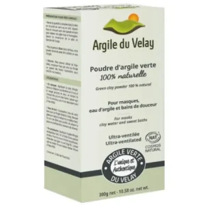 ARGILE DU VELAY POUDRE D'ARGILE VERTE 300G
