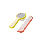 BEBE CONFORT BROSSE ET PEIGNE AVEC MIROIR - PB JAUNE