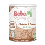 BÉBÉ M CÉRÉALES & CACAO 400G (DÈS 8 MOIS)