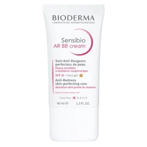 BIODERMA SENSIBIO AR BB CREAM CLAIR SOIN ANTI-ROUGEURS SPF30 PERFECTEUR DE PEAU 40 ML