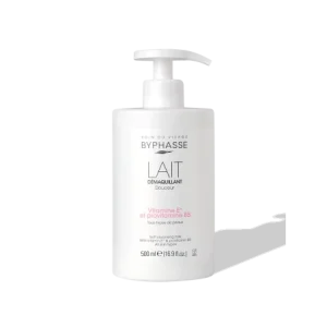 BYPHASSE LAIT DEMAQUILLANT DOUCEUR 500ML