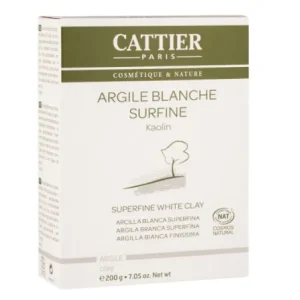 CATTIER ARGILE BLANCHE SURFINE 200g