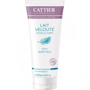 Cattier LAIT VELOUTE POUR LE CORPS-parfum LOTUS BLANC 200ml