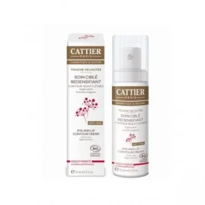 Cattier - Soin ciblé redensifiant Contour Yeux et Lèvres Touche Veloutée 15 ml