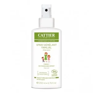 Cattier SPRAY DÉMÊLANT FAMILIAL – Sans rinçage 200ml