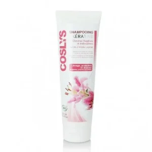 coslys shampooing keratine cheveux fragilises et indisciplines (250ml)