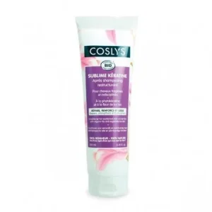 COSLYS APRÈS SHAMPOING KÉRATINE BIO CHEVEUX FRAGILISES ET INDISCIPLINES 250 ML
