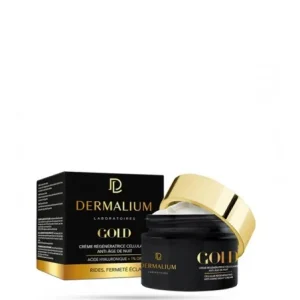 DERMALIUM GOLD CRÈME RÉGÉNÉRATRICE CELLULAIRE ANTI-ÂGE DE NUIT 50ML