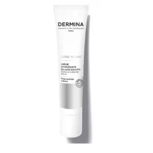 DERMINA SENSI-BLANC CREME HYDRATANTE ECLAIRCISSANTE PEAUX NORMALES A SECHES 40ML