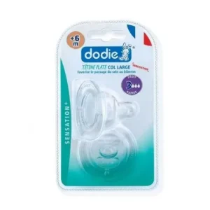 DODIE TETINE PLATE SENSATION+ ANTI COLIQUE D3 +6M X2