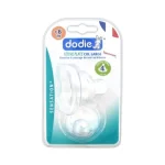 DODIE TETINE PLATE SENSATION+ ANTI COLIQUE D4 +6M LIQUIDE EPAIS X2