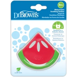 DR BROWNS ANNEAU DE DENTITION PASTEQUE 3M+