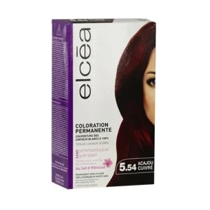 Elcéa Coloration PERMANENTE 5.54 acajou cuivre