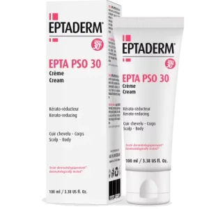 Eptaderm Epta Pso 30 Crème Cuir Chevelu-Corps 100 ml