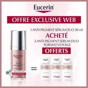 BLACK FRIDAY EUCERIN Anti Pigment Sérum Duo 30ml + 3 Anti Pigment Sérum Duo FORMAT VOYAGE OFFERT