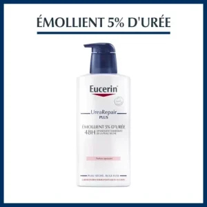 EUCERIN EMOLLIENT RÉPARATEUR 5% D'URÉE (250 ML)