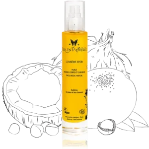 FEES EN PROVENCE LUMIERE D'OR HUILE VISAGE CHEVEUX 100ML