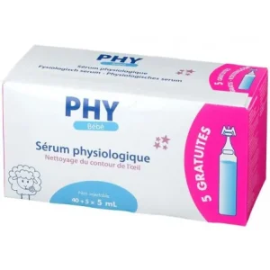 GILBERT PHY SERUM PHYSIOLOGIQUE 40+5x5ML