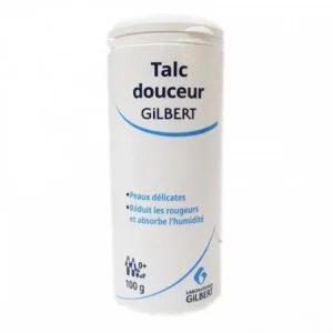 GILBERT TALC DOUCEUR FLACON POUDREUR 100G