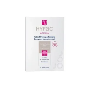 HYFAC WOMAN PATCHS SOS ANTI-IMPERFECTIONS SACHET DE 15 PATCHS