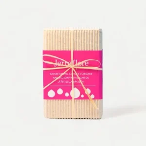 JERRAFLORE PAIN A L'ARGANE 100g Savon Naturel, Visage Et Corps