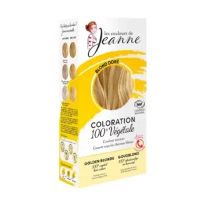 LES COULEURS DE JEANNE COLORATION BLOND DORE 100% VEGETALE