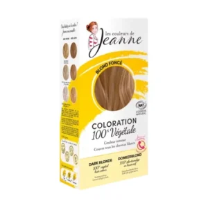 LES COULEURS DE JEANNE COLORATION BLOND FONCE 100% VEGETALE