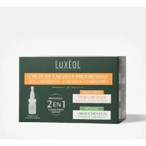 Luxéol Chute de Cheveux Progressive 2 en 1 N