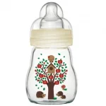 MAM BIBERON EN VERRE FEEL GOOD 1ER AGE BLANC 170ML