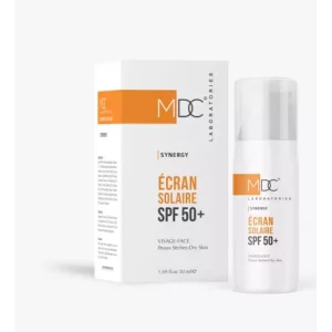 MDC Synergie Ecran solaire spf50+ Peau Sèche 50 ml
