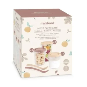 MINILAND BABY SET 12 POTS DE CONSERVATION VALENCIA 89598