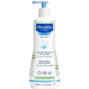MUSTELA LAIT DE TOILETTE 500 ml sans rinçage
