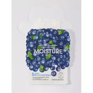 NATURE REPUBLIC COLD JUICY BLUEBERRY MOISTURE FRESH GEL MASK