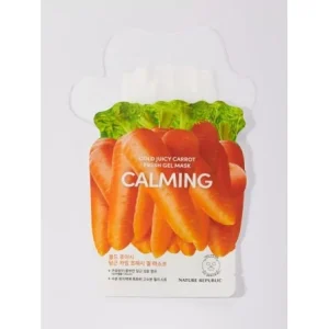 NATURE REPUBLIC COLD JUICY CARROT CALMING FRESH GEL MASK
