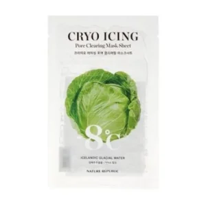 NATURE REPUBLIC CRYO ICING PORE CLEARING MASK SHEET 27 ML