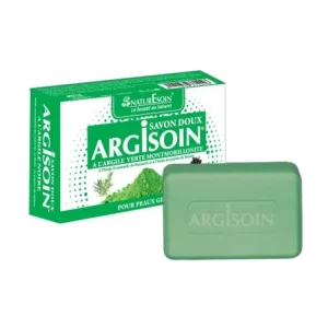 NATURE SOIN ARGISOIN SAVON DOUX A L’ARGILE VERTE 125g