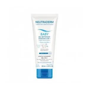 NEUTRADERM BABY GEL NETTOYANT DOUCEUR 3 EN 1 - 200ML
