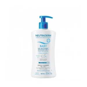 NEUTRADERM BABY GEL NETTOYANT DOUCEUR 3 EN 1 - 400ML
