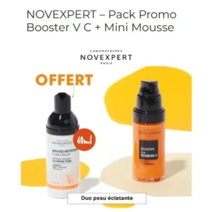 NOVEXPERT Coffret Booster Vitamine C + Mini Mousse
