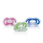 Nûby Anneau de dentition dentier 100% Silicone +3mois Réf : ID618