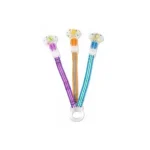 Nûby Attache sucette avec anneau en silicone pour sucettes à bouton Réf : ID5999