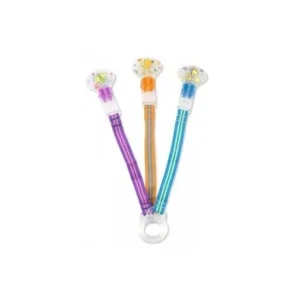 Nûby Attache sucette avec anneau en silicone pour sucettes à bouton Réf : ID5999