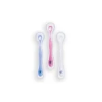 Nûby Cuillères longues 100% Silicone Souple +4 mois Réf : NT67658