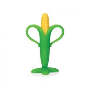 NUBY Jouet de dentition en silicone-maîs -3m+ ID6867