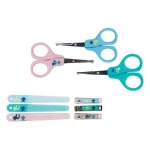 NUBY Pack Manucure: Ciseaux, Coupe-ongle, Lime +0 mois - ID4774