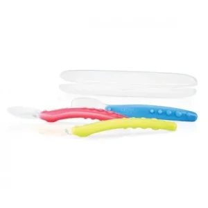 NUBY Soft Silicone Weaning Spoon – 3m+ ID5555