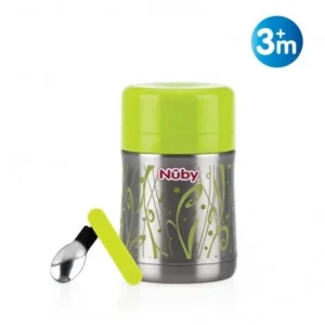 NÛBY THERMOS IMPRIMÉ GEO POUR NOURRITURE SOLIDE 450ML ID5475