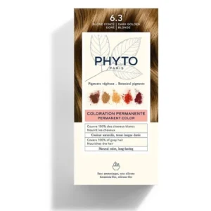 PHYTO COLORATION 6.3 BLOND FONCÉ DORÉ